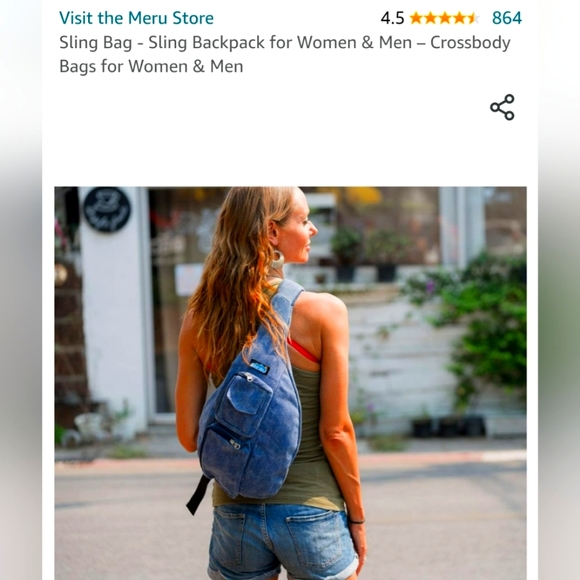 New Meru Sling Bag - Picture 1 of 4